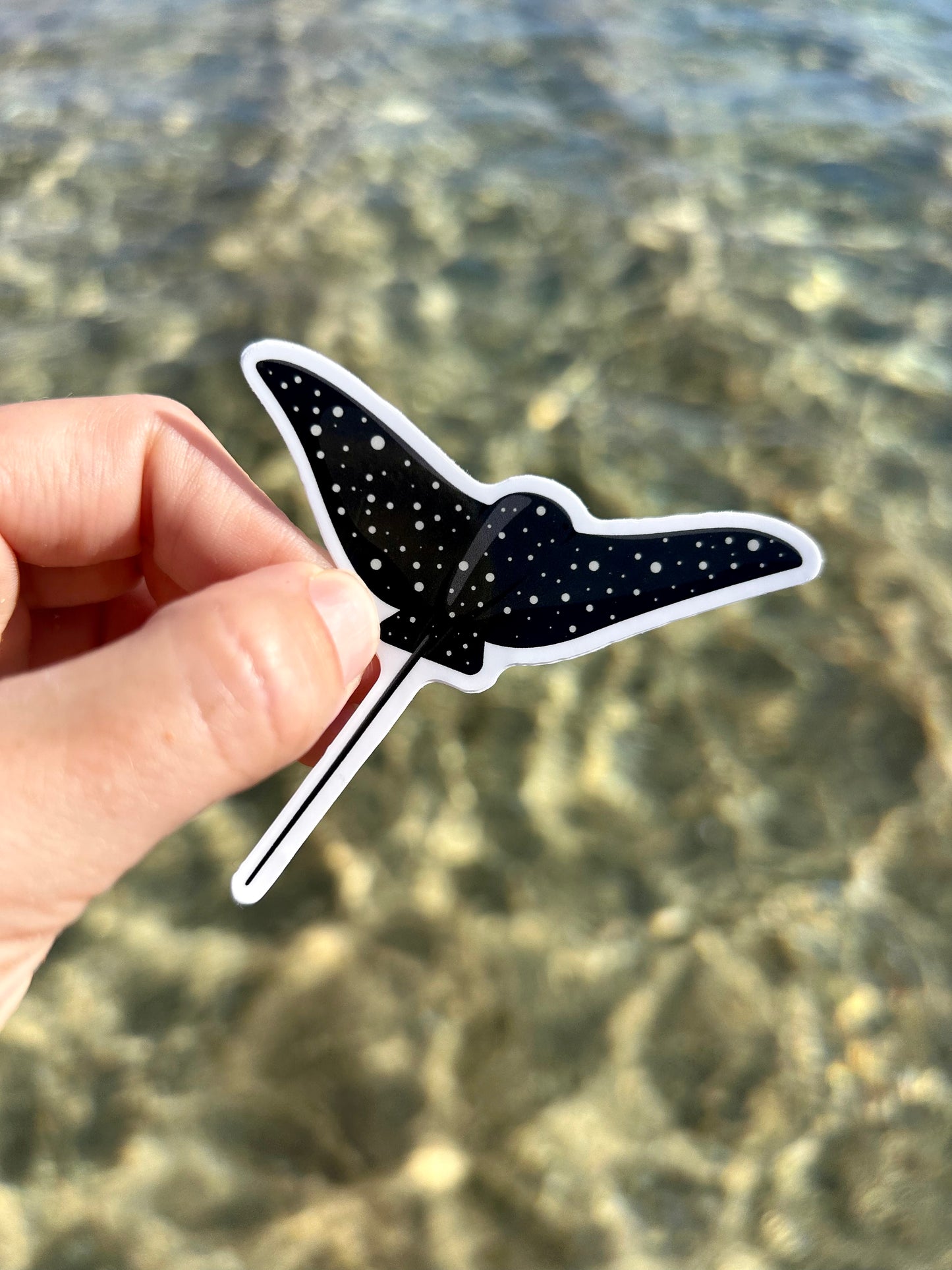 Spotted Eagle Ray Sticker