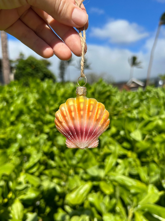 Sunrise Shell Ornament